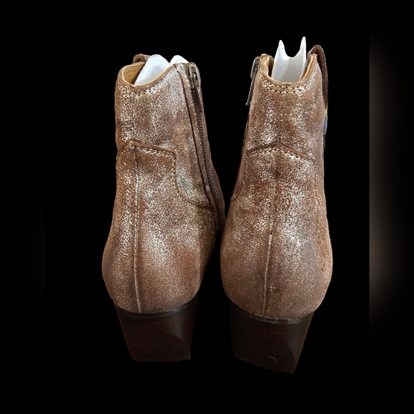 Seychelles Upside Boot In Distressed Pewter Suede Size 7.5 NWOB - Picture 6 of 13